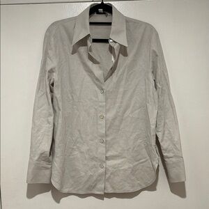 Vince Cream Button Down Shirt